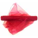 Organza Fabric - Cerise