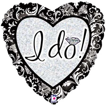 Marriage Foil Balloon I Do