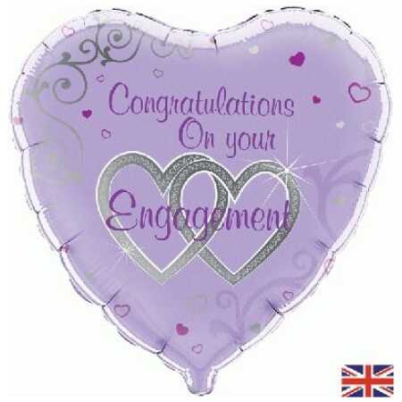 Marriage Foil Balloon Congrats On Engagement 2