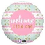 Betallic 18inch Welcome Litte One - Pink