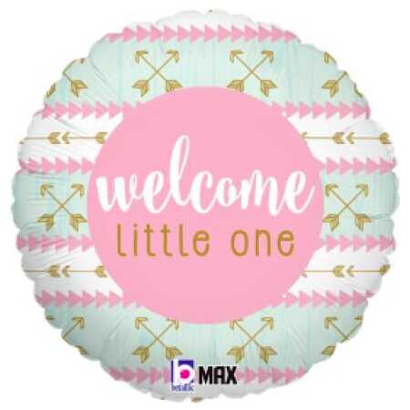 Betallic 18inch Welcome Litte One - Pink