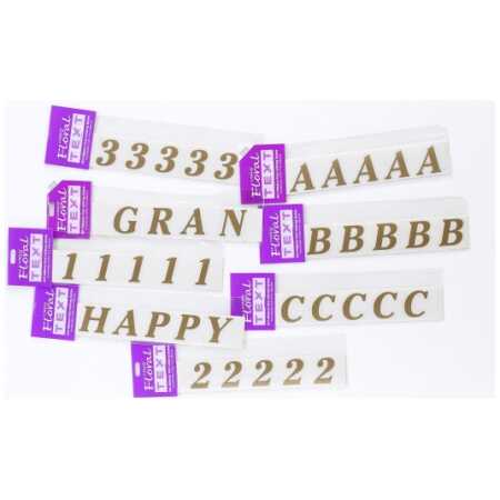 Vinyl Lettering System - Letters
