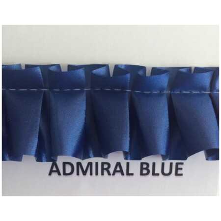Pleated Ribbon - Admiral Blue