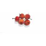 Christmas Frosted Apples - Bright Red/Orange