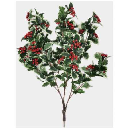 Christmas Holly Spray
