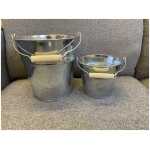 Natural Zinc Bucket