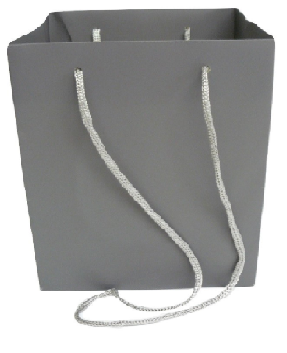 Hand Tie Bag - Dark Grey, The Baggery Sundries UK Ltd Hand Tie Bag - Dark Grey