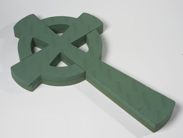 Oasis® Foam Frames® Celtic Cross, The Baggery Sundries UK Ltd Oasis® Foam Frames® Celtic Cross