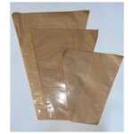 45gr. Brown Striped Kraft Bouquet Sleeves