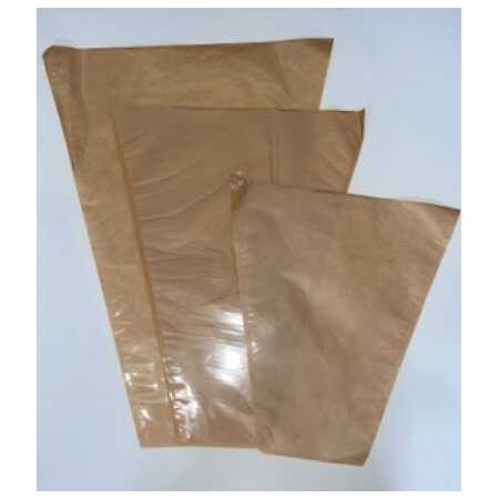 45gr. Brown Striped Kraft Bouquet Sleeves