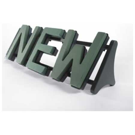 Plastic Backed Quick Clip Letter
