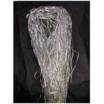 Long Raffia - silver