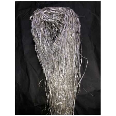 Long Raffia - silver