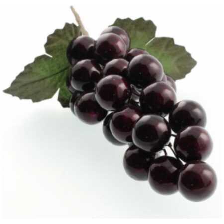 Christmas grape cluster - red