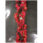 Christmas- poinsettia garland