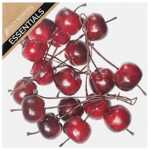 Red apples on wire 4/5pcs