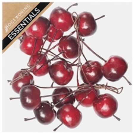 Red apples on wire 4/5pcs