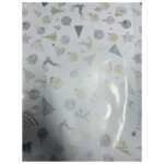 Christmas- Rudolph silver & gold cellophane