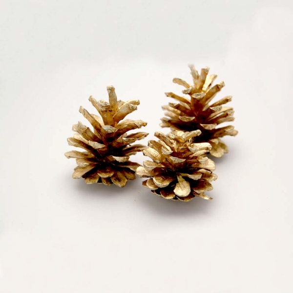 Christmas Austriaca Gold Pine Cones, The Baggery Sundries UK Ltd Christmas Austriaca Gold Pine Cones