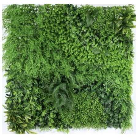 Exterior UV Resistant Wave Green Wall