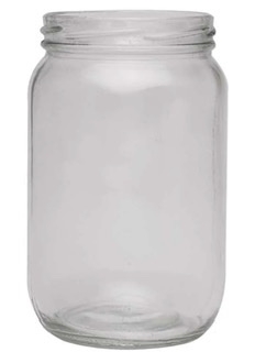 Jam Jar 14.8x9.2cm (750ml), The Baggery Sundries UK Ltd Jam Jar 14.8x9.2cm (750ml)