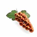 Christmas grape cluster - copper