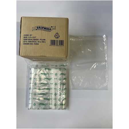 Clear Grip Seal Bags
