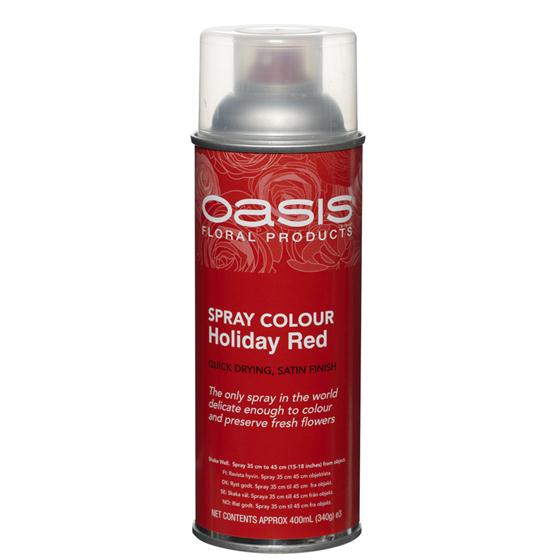 Oasis® Spray Colour - Holiday Red Oasis® Spray Colour - Holiday Red