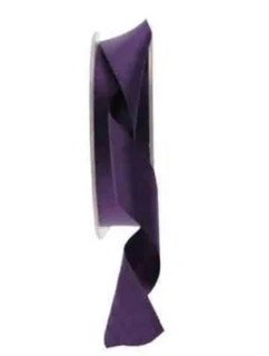 Purple Satin Ribbon (25mm), The Baggery Sundries UK Ltd Purple Satin Ribbon (25mm)