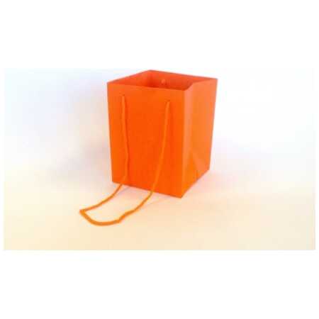 Hand Tie Bag - Orange