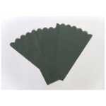 LARGE Paper Look Kraft Cello Sleeves - Dark Green