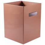 Pearlised Rose Gold Flower Box