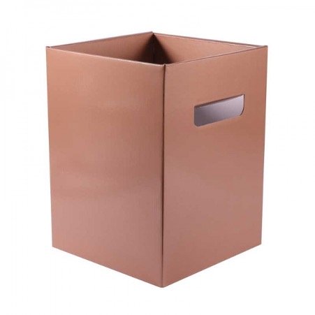 Pearlised Rose Gold Flower Box, The Baggery Sundries UK Ltd Pearlised Rose Gold Flower Box