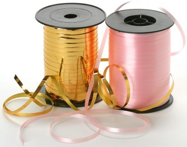 Oasis® Poly Curling Ribbon - Eggshell, The Baggery Sundries UK Ltd Oasis® Poly Curling Ribbon - Eggshell