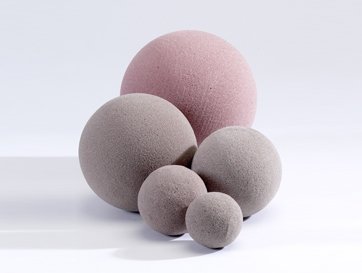 Oasis® SEC Foam Sphere - Dry, The Baggery Sundries UK Ltd Oasis® SEC Foam Sphere - Dry