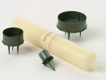 Candle Holder - Green, The Baggery Sundries UK Ltd Candle Holder - Green