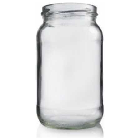 Clear Glass Jam Jars