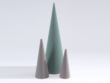 Oasis® SEC Foam Cone - Dry, The Baggery Sundries UK Ltd Oasis® SEC Foam Cone - Dry