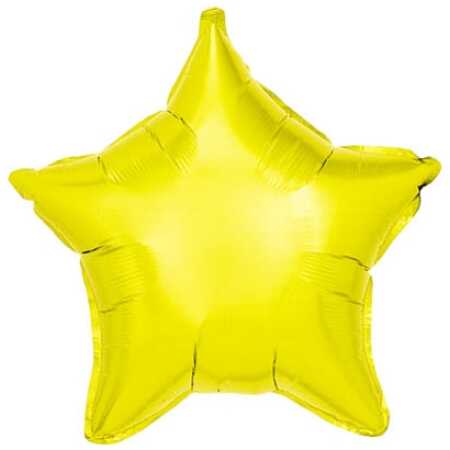 Balloon Yellow Star