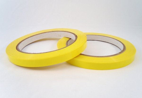 Vinyl Tape - Yellow, The Baggery Sundries UK Ltd Vinyl Tape - Yellow
