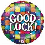 Good Luck Foil Balloon Squares