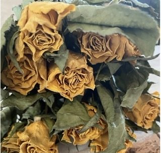 Dried bunch Rosa spray musica, The Baggery Sundries UK Ltd Dried bunch Rosa spray musica