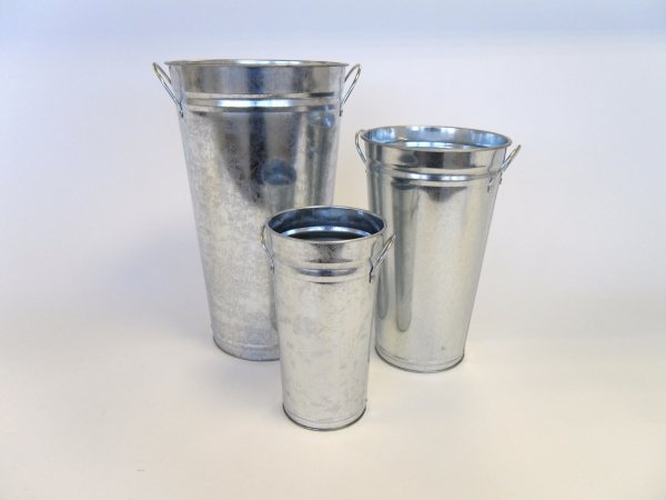 Galvanised Bucket with Ears