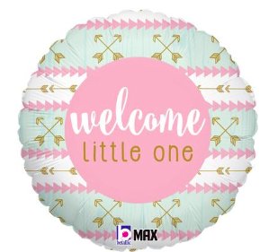 Betallic 18inch Welcome Litte One - Pink