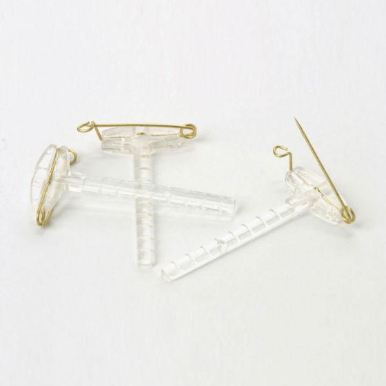 Oasis® Corsage Clips - Clear, The Baggery Sundries UK Ltd Oasis® Corsage Clips - Clear