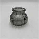Veneto Bubble Jar-Dove Grey - 7.5cm