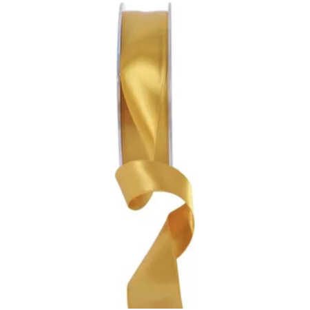 Bright Gold Satin Ribbon (25mm)