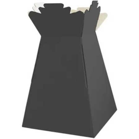 Large Florist Living Vase - Black