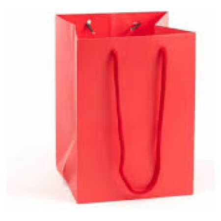 Hand Tie Bag - Red