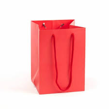 Hand Tie Bag - Red, The Baggery Sundries UK Ltd Hand Tie Bag - Red